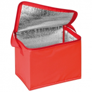 Torba termiczna na 6 puszek 500 ml MESA - czerwony
