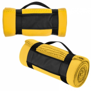 Koc z polaru NASHVILLE 170 g/m² - żółty