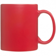 Kubek ceramiczny do sublimacji zmieniający kolor SIRMIONE 300 ml - czerwony