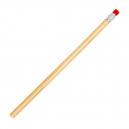 Ołówek z gumką HICKORY - brązowy