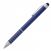 Długopis metalowy touch pen LUEBO - niebieski