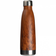 Butelka stalowa TAMPA 500 ml - brązowy