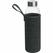 Butelka szklana KLAGENFURT 500 ml - ciemnoszary