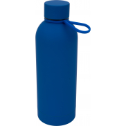 Butelka stalowa soft touch OSTRAVA 750 ml - niebieski