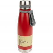 Butelka termiczna stalowa Pierre Cardin 650 ml - czerwony