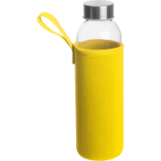 Butelka szklana KLAGENFURT 500 ml - żółty