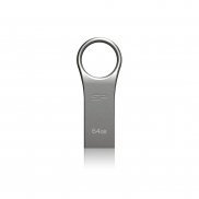Pendrive F80, 64GB 2.0 Silicon Power - szary