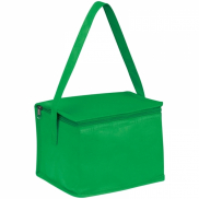 Torba termiczna non woven na 6 puszek 330 ml NIEBY - zielony