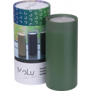 Kubek termiczny stalowy z recyklingu LE PORT MoLu 360 ml - oliwkowy