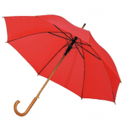 Parasol automatyczny Ø105 rPET HASSELT - czerwony