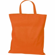 Torba bawełniana z krótkimi uszami 140 g/m2 BREGENZ - pomarańczowy