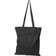 Torba bawełniana z długimi uszami 140 g/m2 COPENHAGEN - czarny