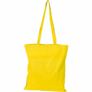 Torba bawełniana z długimi uszami 140 g/m2 COPENHAGEN - żółty
