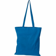 Torba bawełniana z długimi uszami 140 g/m2 COPENHAGEN - jasnoniebieski