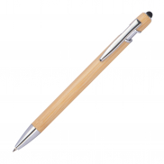 Długopis bambusowy touch pen NAIROBI - beżowy