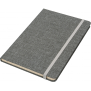 Notes A5 w linie z trzciny cukrowej i rPET ALGIERS - szary