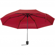 Parasol manualny rPET Ø98 cm NORTHAMPTON - czerwony
