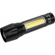 Latarka z COB TOKYO - czarny