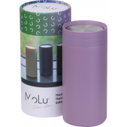 Kubek termiczny stalowy z recyklingu LE PORT MoLu 360 ml - fioletowy