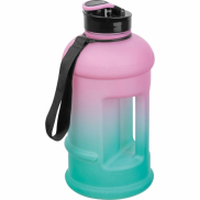 Butelka z tritanu soft touch GAINESVILLE 1300 ml - różowy