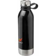 Bidon ze stali nierdzewnej Perth o pojemności 740 ml, czarny