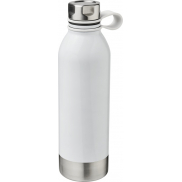 Bidon ze stali nierdzewnej Perth o pojemności 740 ml, biały