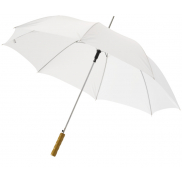 Parasol automatyczny Lisa 23'' z drewnianą rączką, biały
