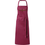 Fartuch Viera z 2 kieszeniami, czerwony