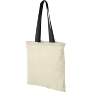 Torba bawełniana Nevada 100 g/m², piasek pustyni, czarny
