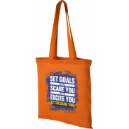 Torba bawełniana Peru 180 g/m², pomarańczowy