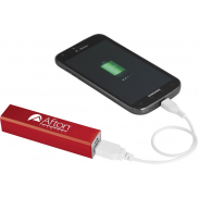 Powerbank 2200 mAh Volt, czerwony