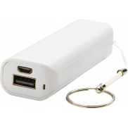 Powerbank 1200 mAh Span, biały