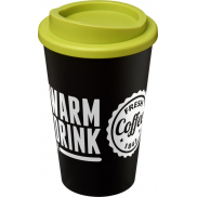 Kubek termiczny z serii Americano® o pojemności 350 ml, czarny, zielony