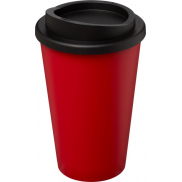 Kubek termiczny z serii Americano® o pojemności 350 ml, czerwony, czarny