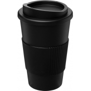 Kubek termiczny z serii Americano® o pojemności 350 ml z uchwytem, czarny