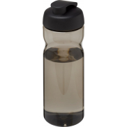 Bidon H2O Base® o pojemności 650 ml z wieczkiem zaciskowym, szary