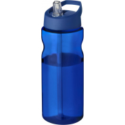 Bidon H2O Base® o pojemności 650 ml z wieczkiem z słomką, niebieski