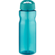 Bidon H2O Base® o pojemności 650 ml z wieczkiem z słomką, niebieski