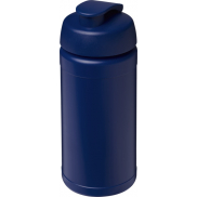 Bidon Baseline® Plus o pojemności 500 ml z wieczkiem zaciskowym, niebieski