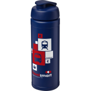 Bidon Baseline® Plus o pojemności 750 ml z wieczkiem zaciskowym, niebieski