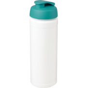 Bidon Baseline® Plus o pojemności 750 ml z wieczkiem zaciskowym i uchwytem, biały, niebieski