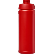 Bidon Baseline® Plus o pojemności 750 ml z wieczkiem zaciskowym i uchwytem, czerwony