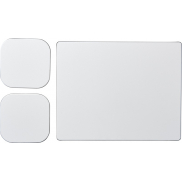 Podkładka pod mysz Brite-Mat® i zestaw podkładek pod naczynia combo 3, czarny