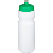 Bidon Baseline® Plus o pojemności 650 ml, biały, zielony