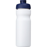 Bidon Baseline® Plus o pojemności 650 ml z otwieranym wieczkiem, biały, niebieski