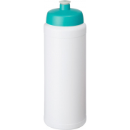 Bidon Baseline® Plus o pojemności 750 ml ze sportowym wieczkiem i uchwytem, biały, niebieski