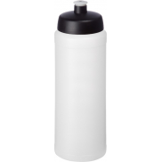 Bidon Baseline® Plus o pojemności 750 ml ze sportowym wieczkiem i uchwytem, biały, czarny