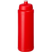 Bidon Baseline® Plus o pojemności 750 ml ze sportowym wieczkiem i uchwytem, czerwony