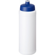 Bidon Baseline® Plus o pojemności 750 ml z wieczkiem sportowym, biały, niebieski