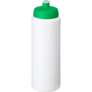 Bidon Baseline® Plus o pojemności 750 ml z wieczkiem sportowym, biały, zielony